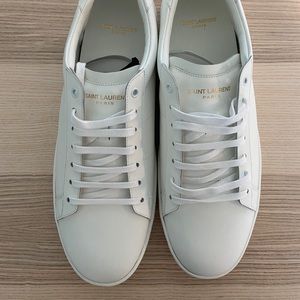 COPY - Brand New Saint Laurent White Sneaker Alpha Sigma